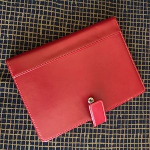 Franklin Covey classic red binder